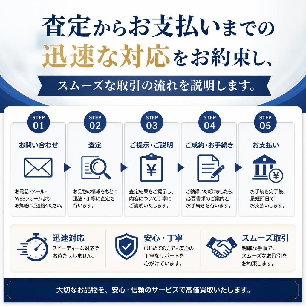 安心の迅速対応