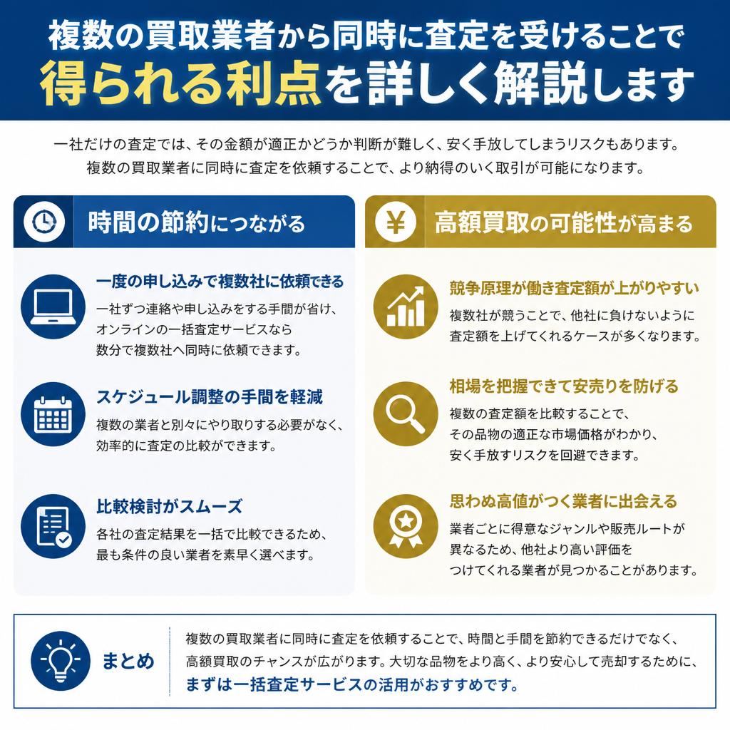 2. 一括査定の利点とは？