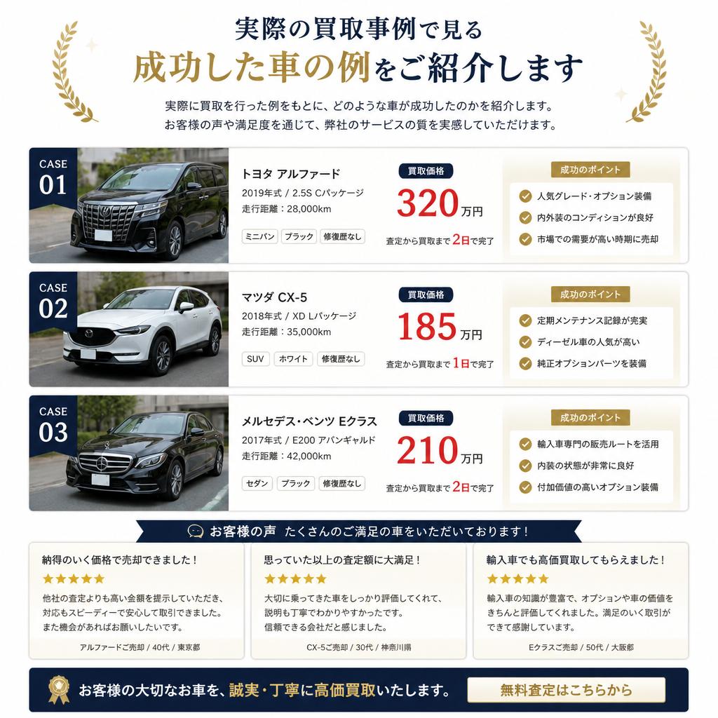 買取成功事例のご紹介