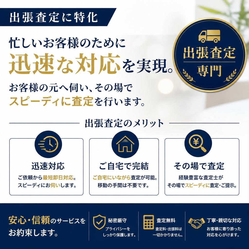 2. 江戸川区での即日査定