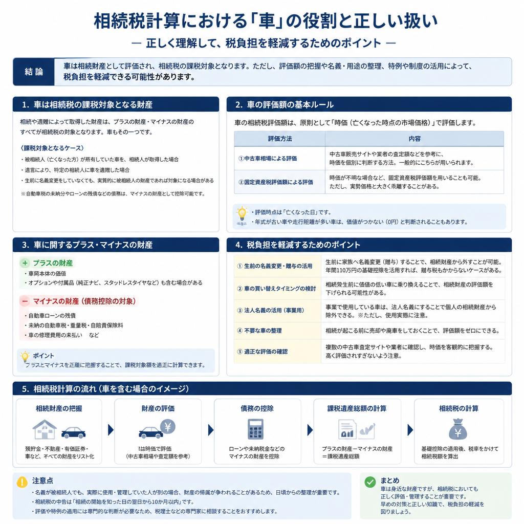 4. 相続税を意識した車の扱い
