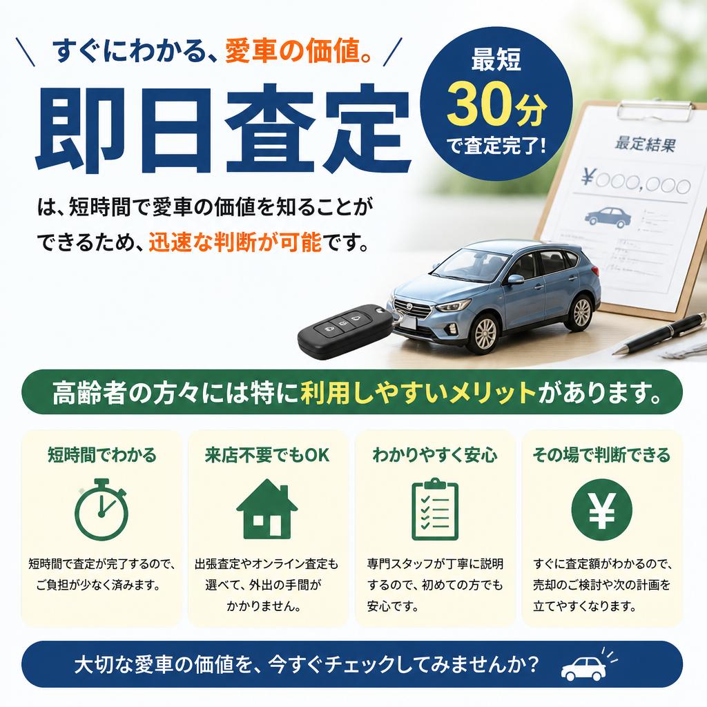 5. 即日査定の利点