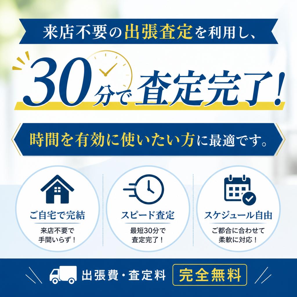 スピード査定で時間を節約