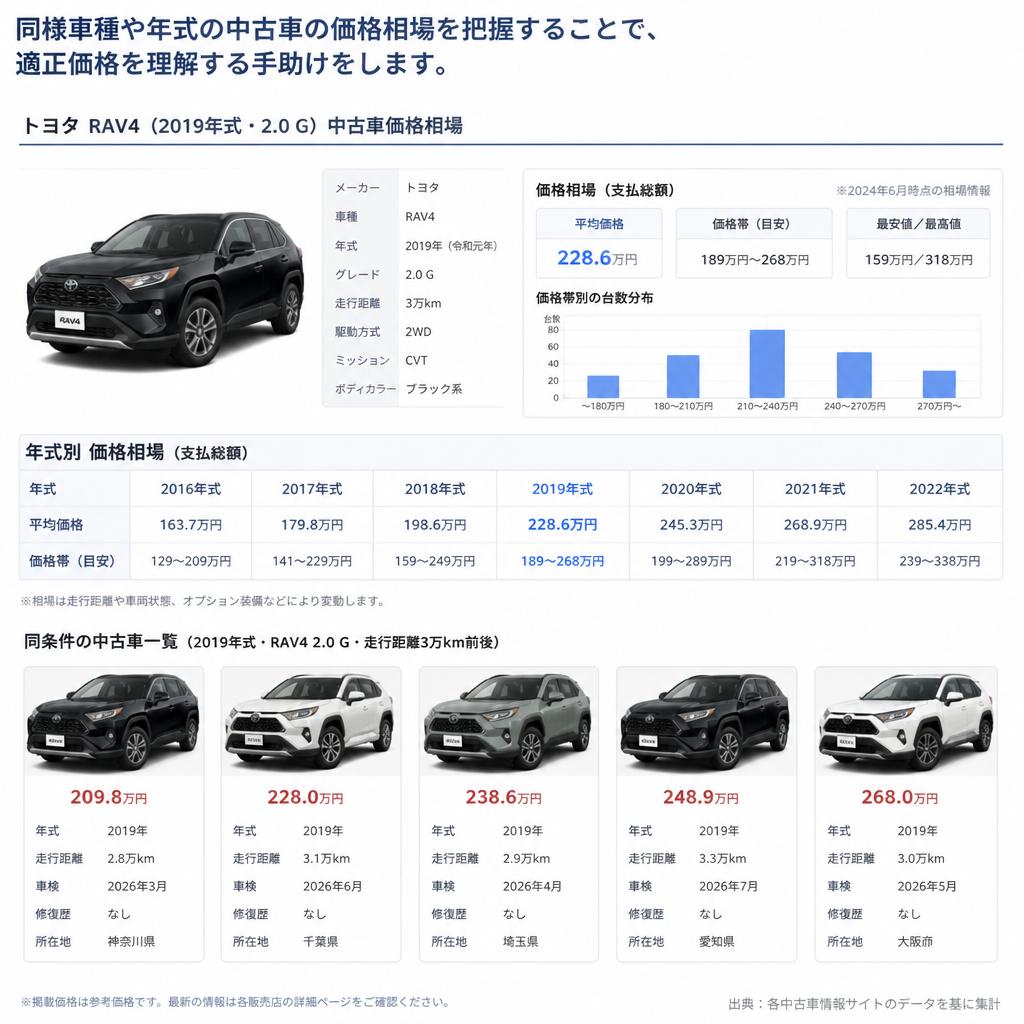価格相場を知ろう