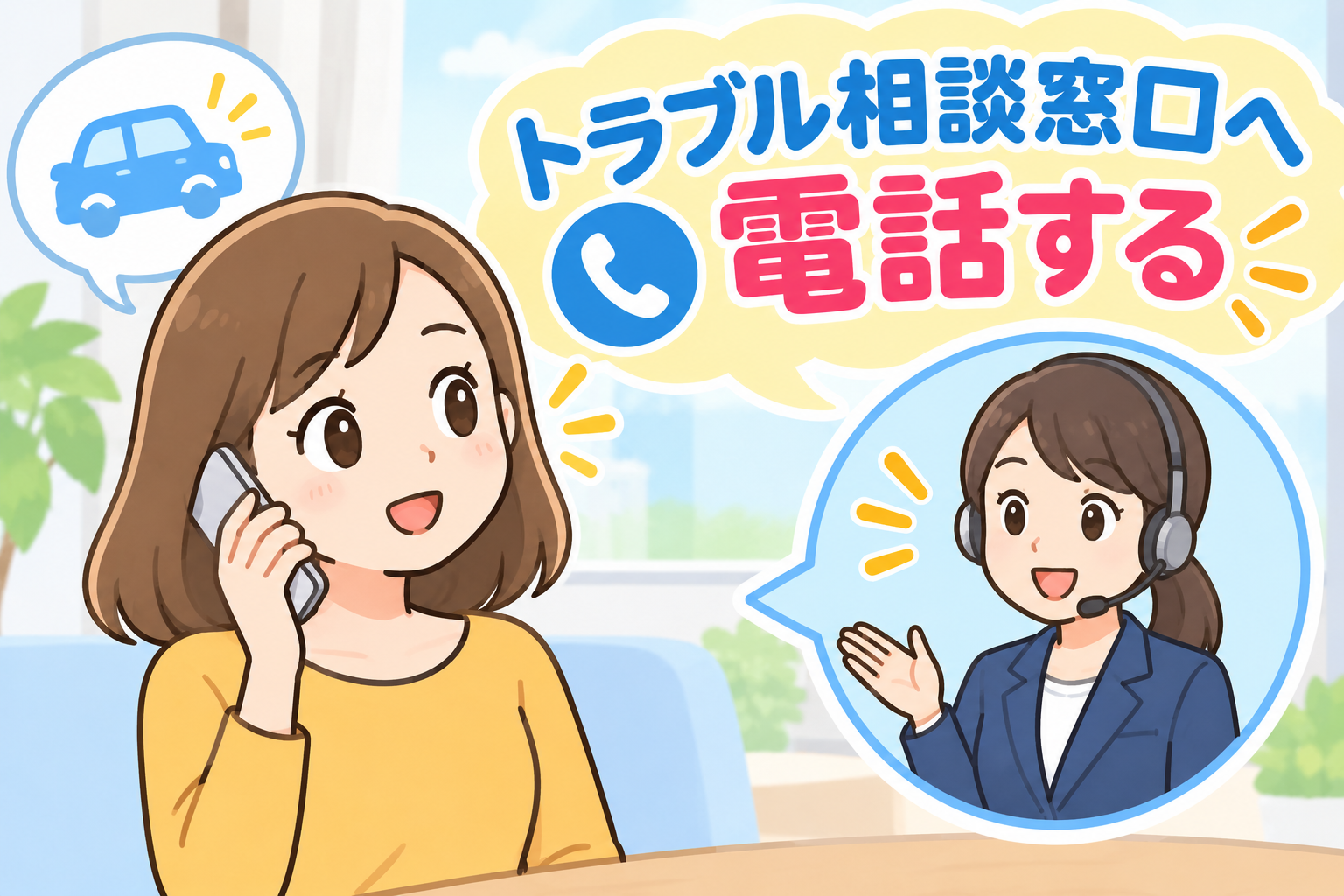 トラブル時の相談窓口